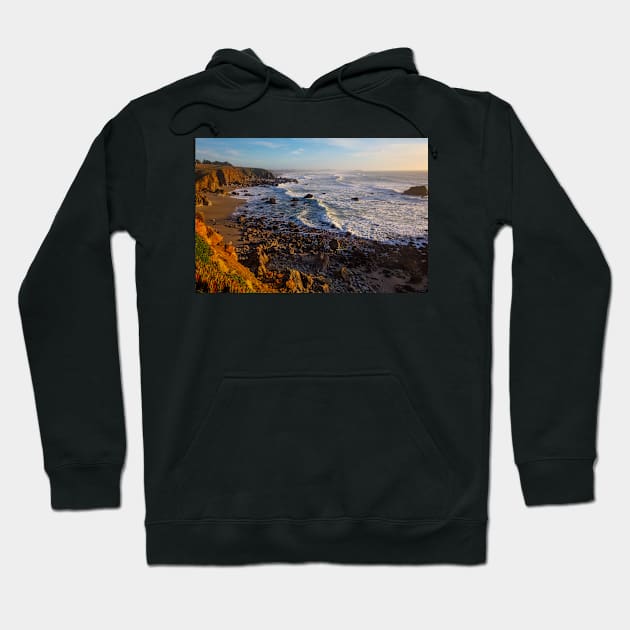 Marshall Gulch Beach Hoodie by photogarry